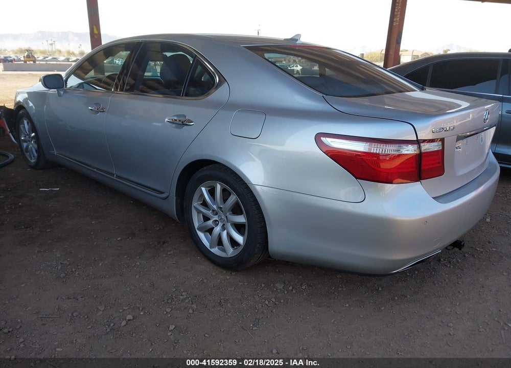 2007 LEXUS LS 460 VIN: JTHBL46F075027861