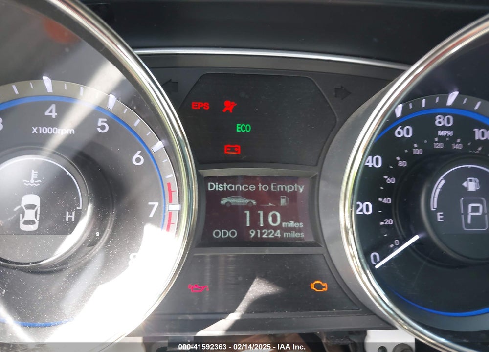 2012 HYUNDAI SONATA VIN: 5NPEB4AC4CH412834