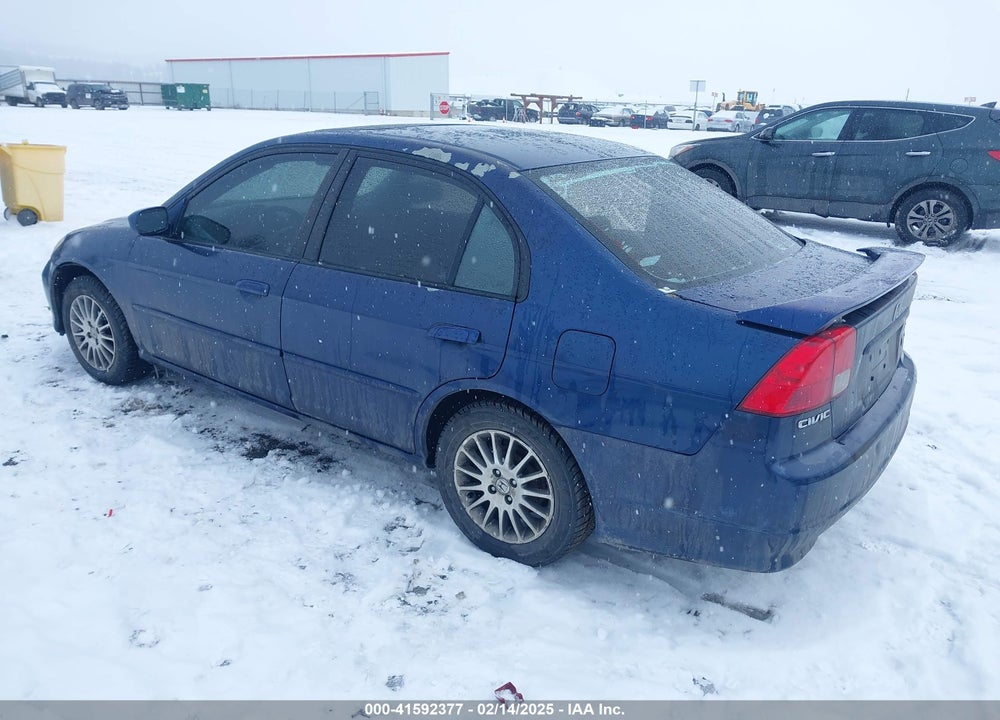 2005 HONDA CIVIC EX VIN: 2HGES26705H558015