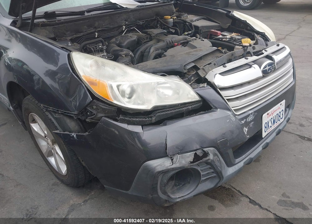 2013 SUBARU OUTBACK 2.5I PREMIUM VIN: 4S4BRBGC0D3300230