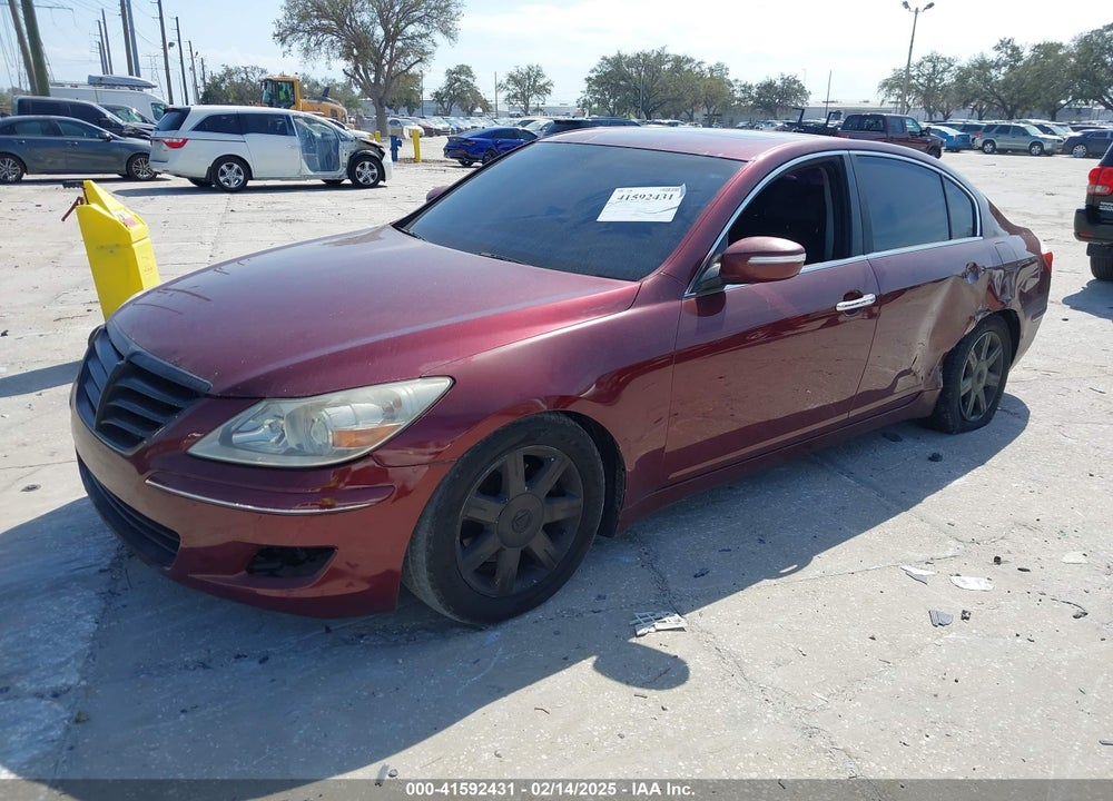 2009 HYUNDAI GENESIS 3.8 VIN: KMHGC46EX9U024775