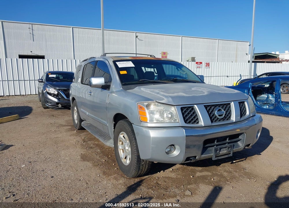 2004 NISSAN PATHFINDER ARMADA SE OFF-ROAD VIN: 5N1AA08A74N736744