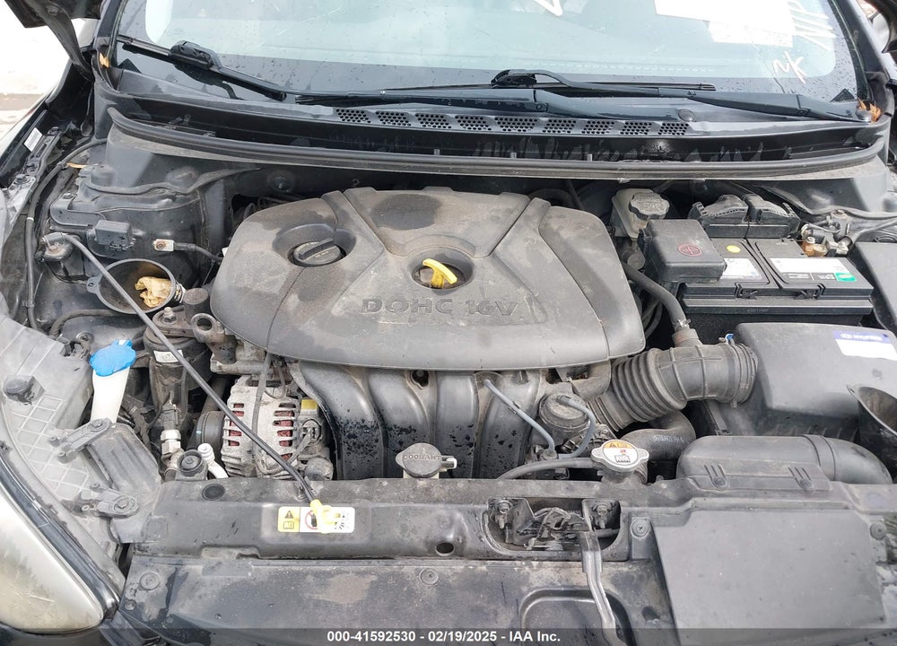 2012 HYUNDAI ELANTRA VIN: KMHDH4AE0CU227175