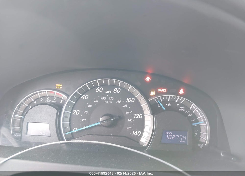2014 TOYOTA CAMRY SE VIN: 4T1BF1FK7EU349772