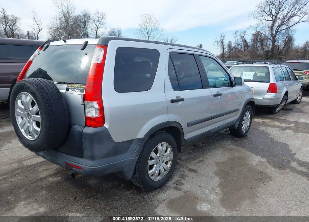 2006 HONDA CR-V EX VIN: SHSRD78816U421887