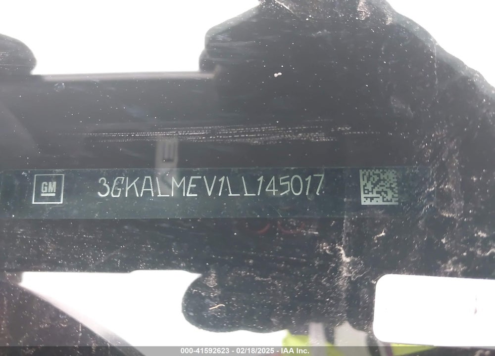 2020 GMC TERRAIN FWD SLE VIN: 3GKALMEV1LL145017
