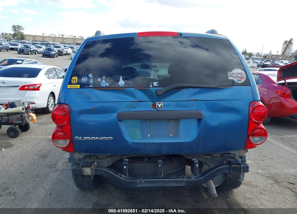 2006 DODGE DURANGO SXT VIN: 1D4HD38N16F140110