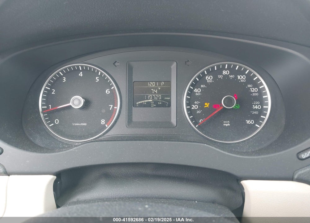 2012 VOLKSWAGEN JETTA VIN: 3VWDP7AJ9CM320803