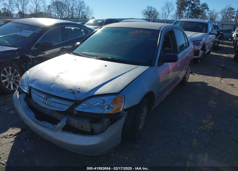 2003 HONDA CIVIC VIN: 2HGES165X3H627315