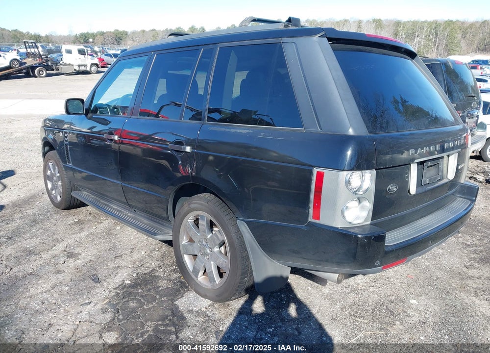 2008 LAND ROVER RANGE ROVER VIN: SALMF13498A294517