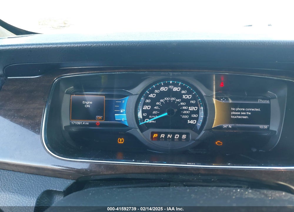 2014 FORD TAURUS LIMITED VIN: 1FAHP2F81EG111071