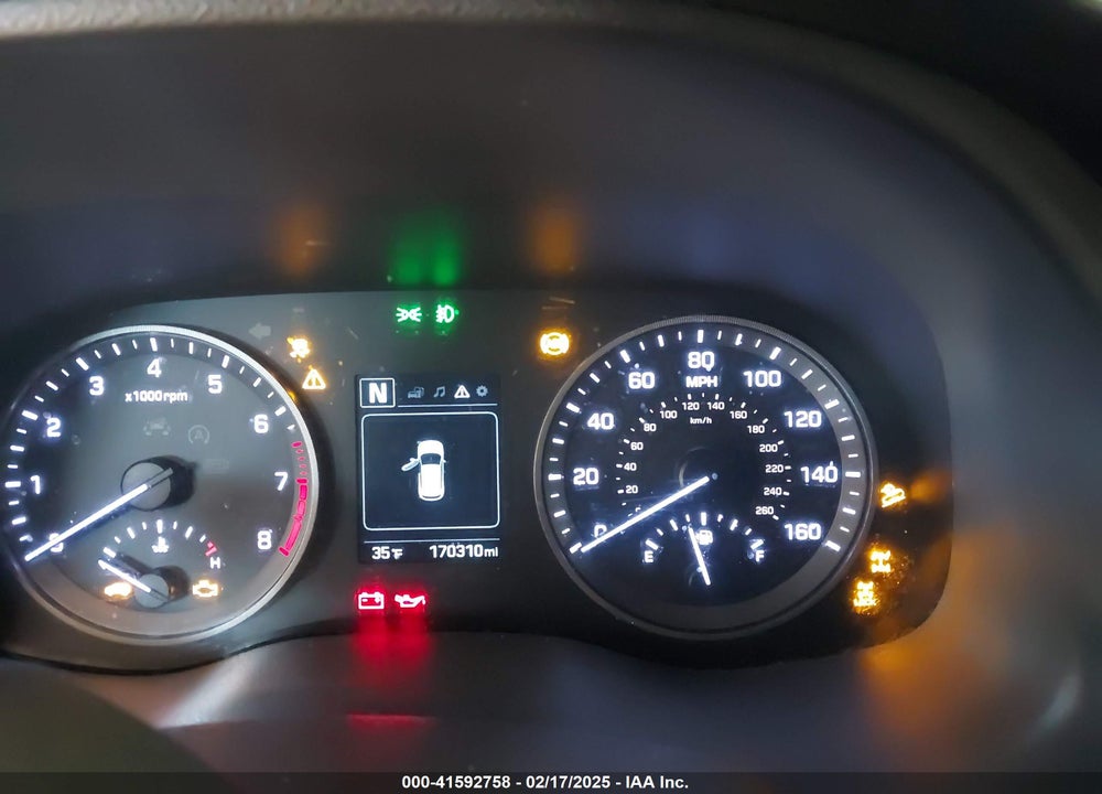 2016 HYUNDAI TUCSON VIN: KM8J3CA26GU049523