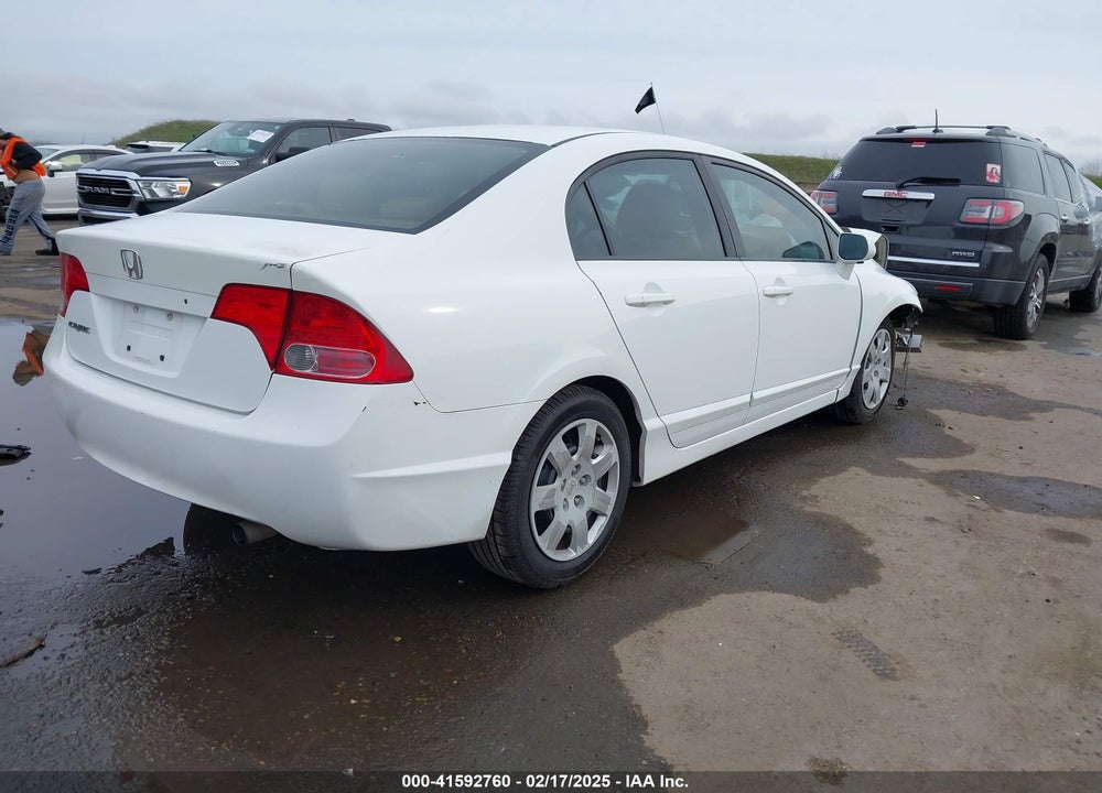 2008 HONDA CIVIC LX VIN: 2HGFA16528H347502
