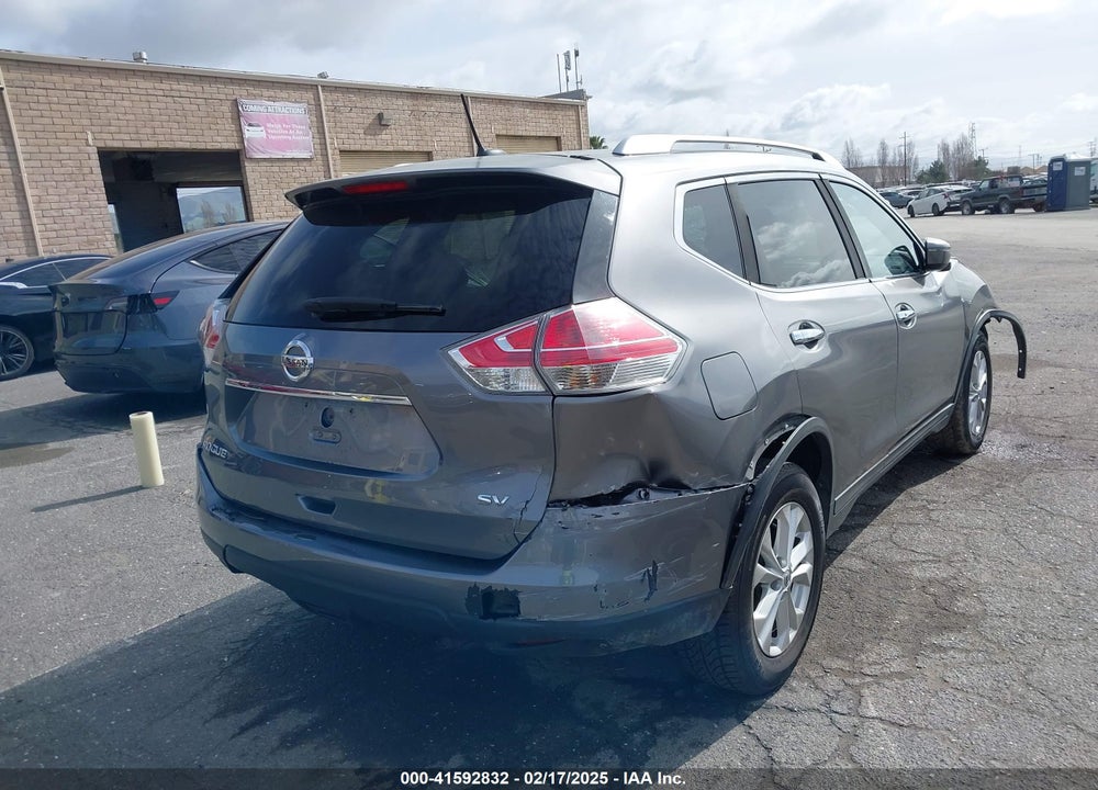 2016 NISSAN ROGUE S/SL/SV VIN: KNMAT2MT6GP696716