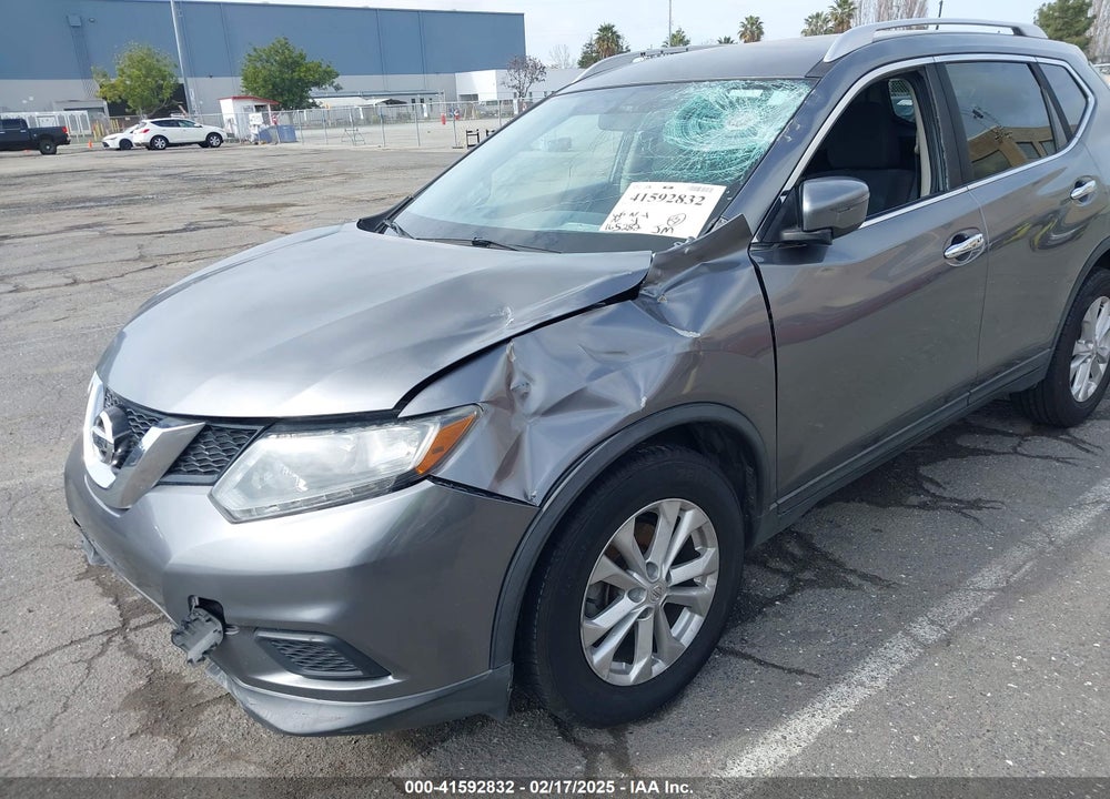 2016 NISSAN ROGUE S/SL/SV VIN: KNMAT2MT6GP696716