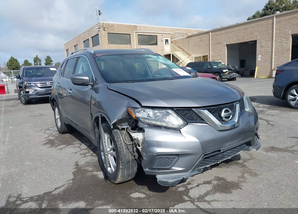 2016 NISSAN ROGUE S/SL/SV VIN: KNMAT2MT6GP696716