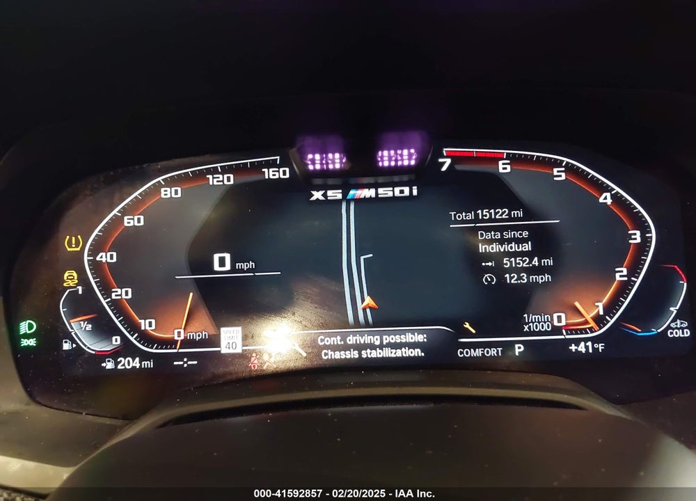 2022 BMW X5 M50I VIN: 5UXJU4C01N9M81857