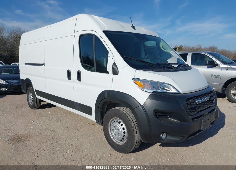 2025 RAM PROMASTER 2500 TRADESMAN HIGH ROOF 159 WB W/PASS SEAT VIN: 3C6LRVDG7SE506370