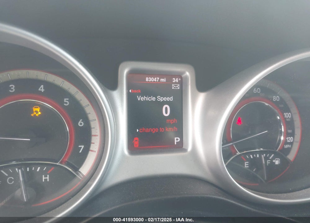 2013 DODGE JOURNEY VIN: 3C4PDCBBXDT562757