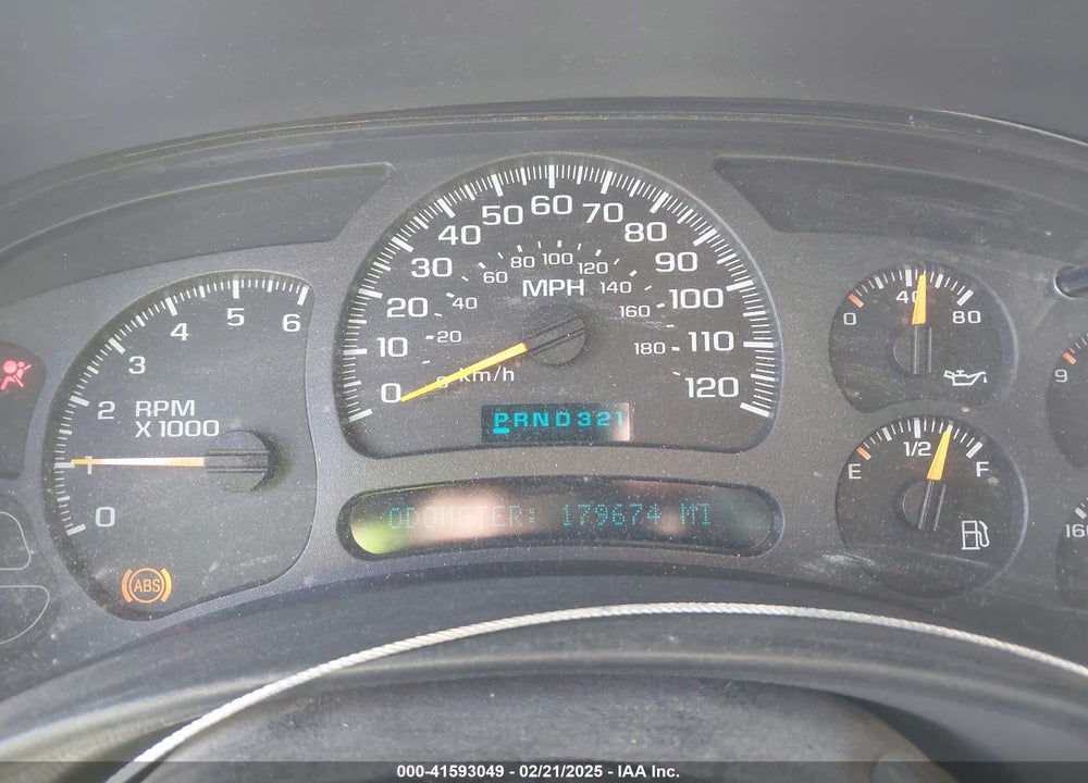 2004 CHEVROLET TAHOE Z71 VIN: 1GNEK13Z14R109916