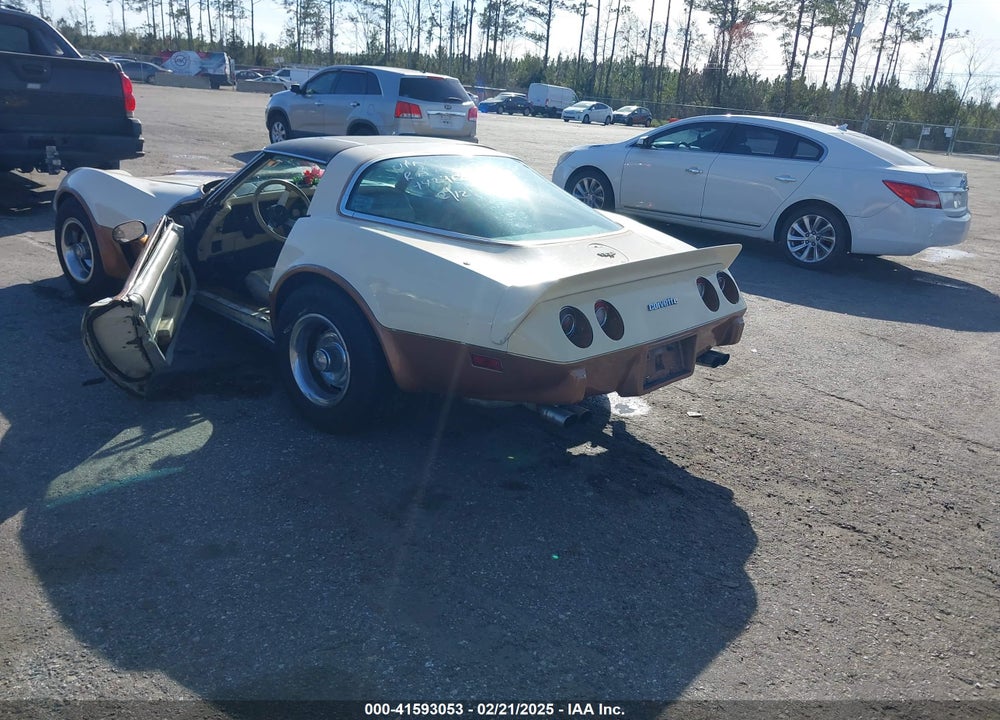 1979 CHEVROLET CORVETTE VIN: 1Z8789S442766