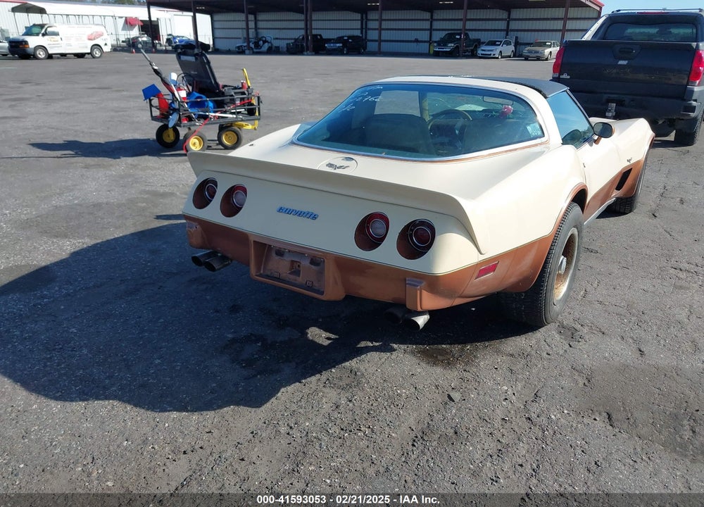 1979 CHEVROLET CORVETTE VIN: 1Z8789S442766