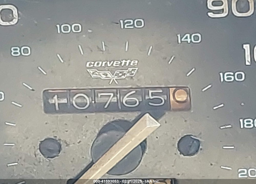 1979 CHEVROLET CORVETTE VIN: 1Z8789S442766