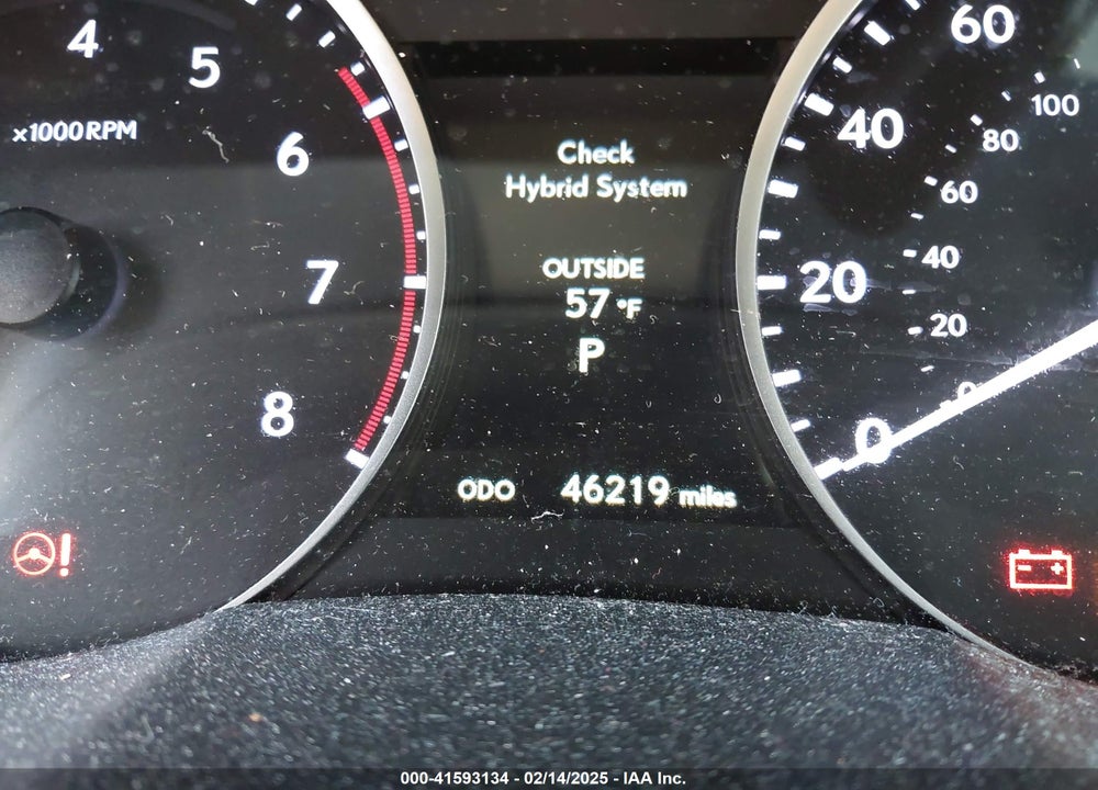 2013 LEXUS ES 300H VIN: JTHBW1GG8D2004743