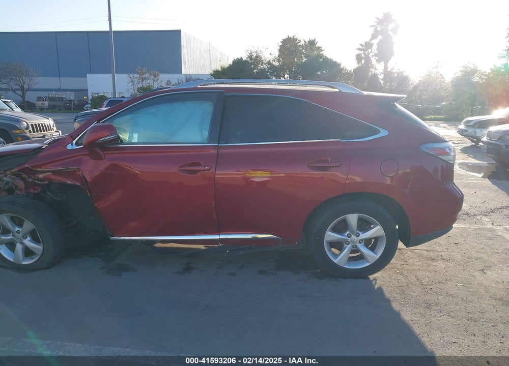 2012 LEXUS RX 350 VIN: 2T2BK1BA8CC134145