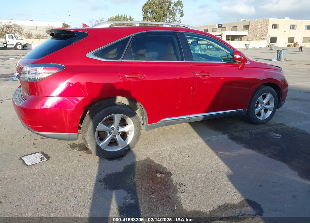 2012 LEXUS RX 350 VIN: 2T2BK1BA8CC134145