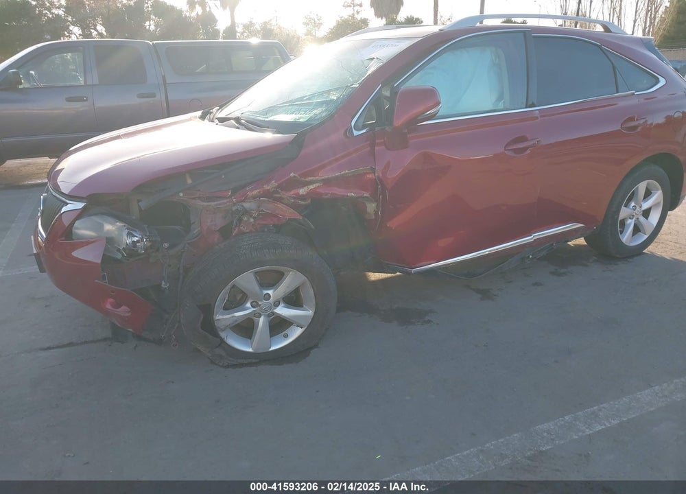 2012 LEXUS RX 350 VIN: 2T2BK1BA8CC134145