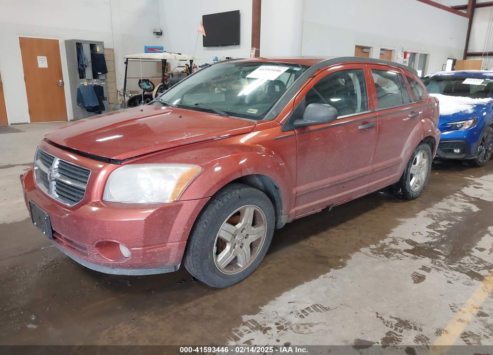 2008 DODGE CALIBER SXT VIN: 1B3HB48B68D509557