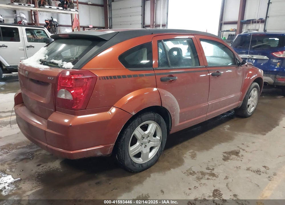 2008 DODGE CALIBER SXT VIN: 1B3HB48B68D509557