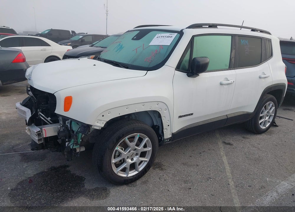 2022 JEEP RENEGADE LATITUDE 4X4 VIN: ZACNJDB1XNPN83885