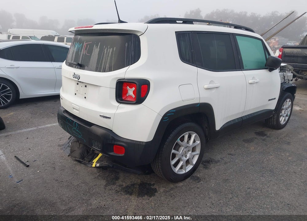 2022 JEEP RENEGADE LATITUDE 4X4 VIN: ZACNJDB1XNPN83885