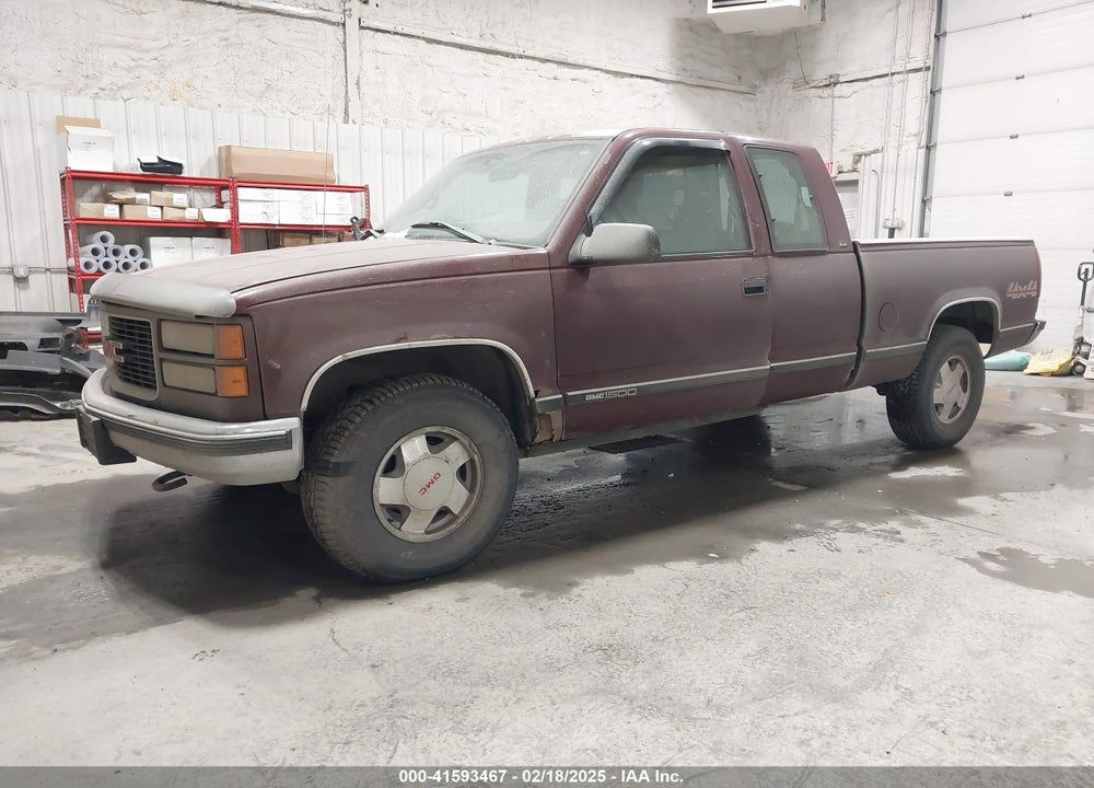 1998 GMC SIERRA 1500 SL WIDESIDE VIN: 2GTEK19MXW1511093