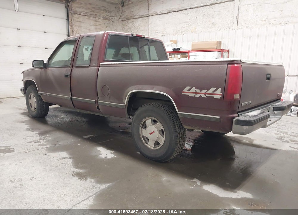 1998 GMC SIERRA 1500 SL WIDESIDE VIN: 2GTEK19MXW1511093
