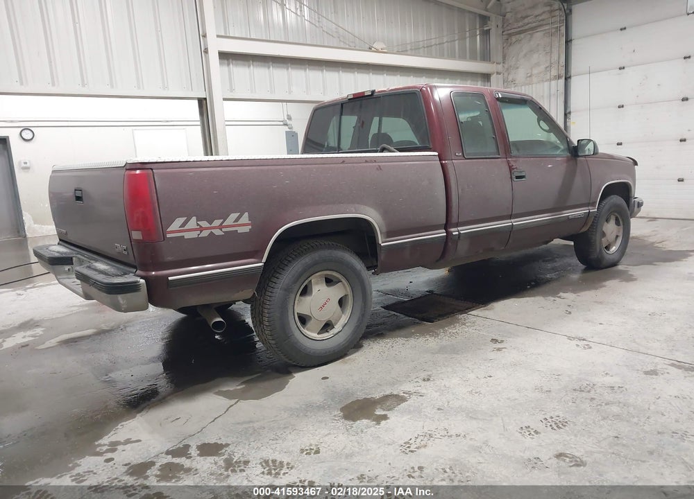 1998 GMC SIERRA 1500 SL WIDESIDE VIN: 2GTEK19MXW1511093