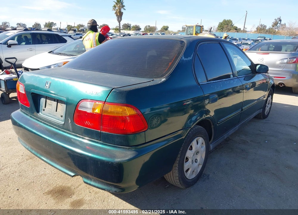 2000 HONDA CIVIC VALUE PACKAGE VIN: 2HGEJ6617YH557664