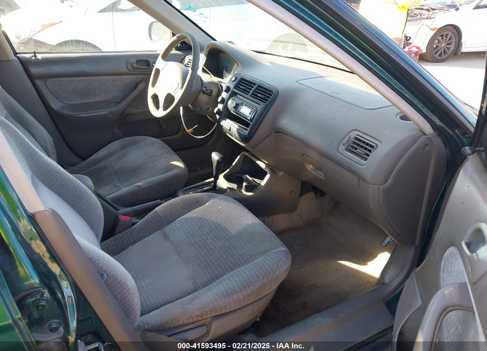 2000 HONDA CIVIC VALUE PACKAGE VIN: 2HGEJ6617YH557664