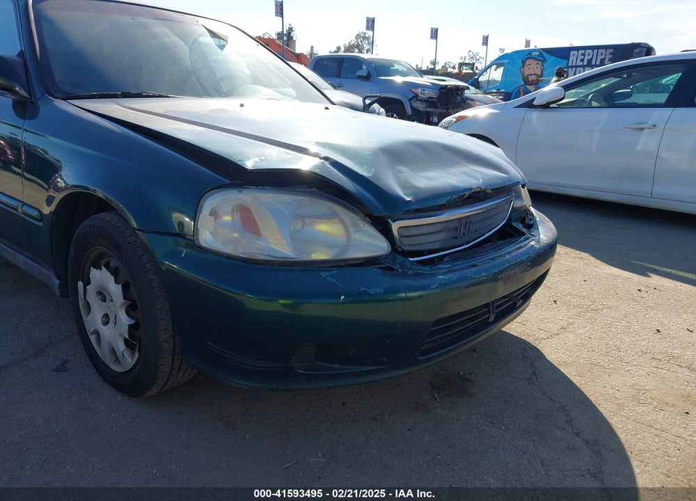 2000 HONDA CIVIC VALUE PACKAGE VIN: 2HGEJ6617YH557664
