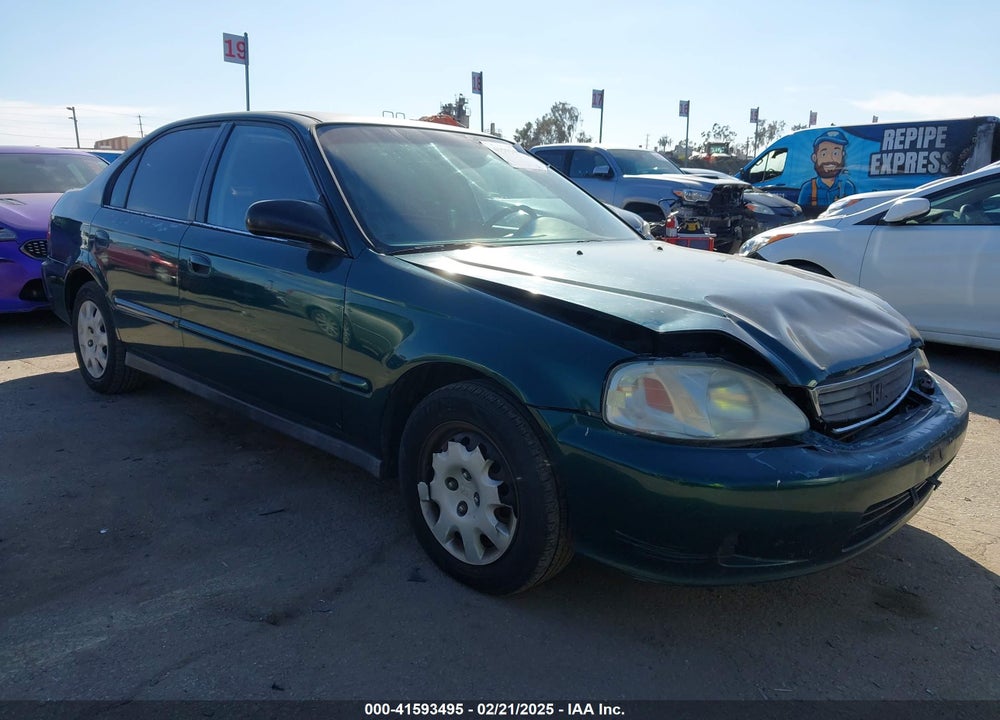 2000 HONDA CIVIC VALUE PACKAGE VIN: 2HGEJ6617YH557664