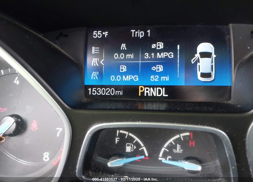 2017 FORD FOCUS VIN: 1FADP3K20HL216346
