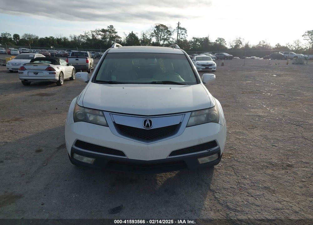 2010 ACURA MDX VIN: 2HNYD2H25AH512837