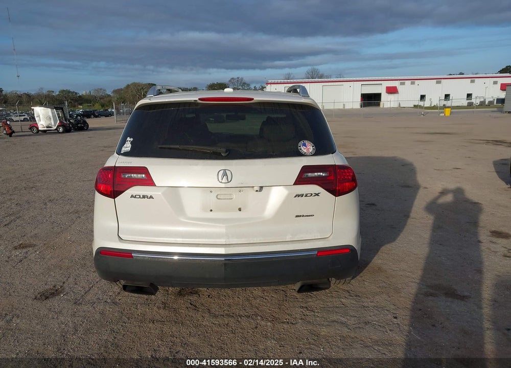 2010 ACURA MDX VIN: 2HNYD2H25AH512837