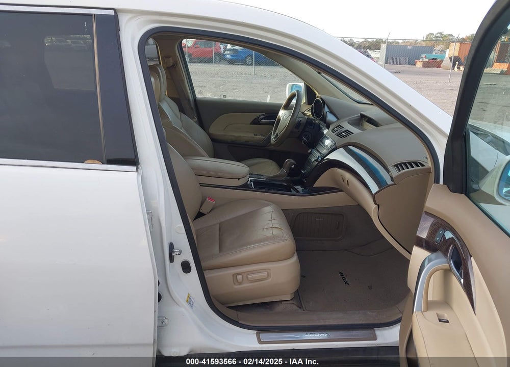 2010 ACURA MDX VIN: 2HNYD2H25AH512837