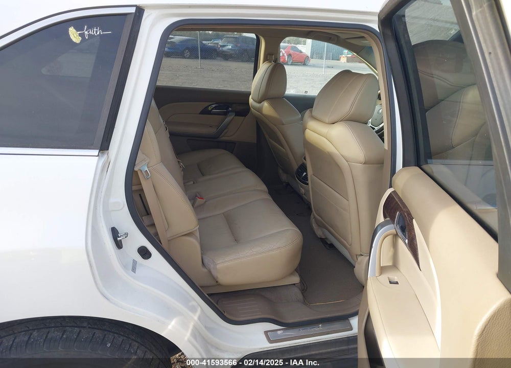 2010 ACURA MDX VIN: 2HNYD2H25AH512837