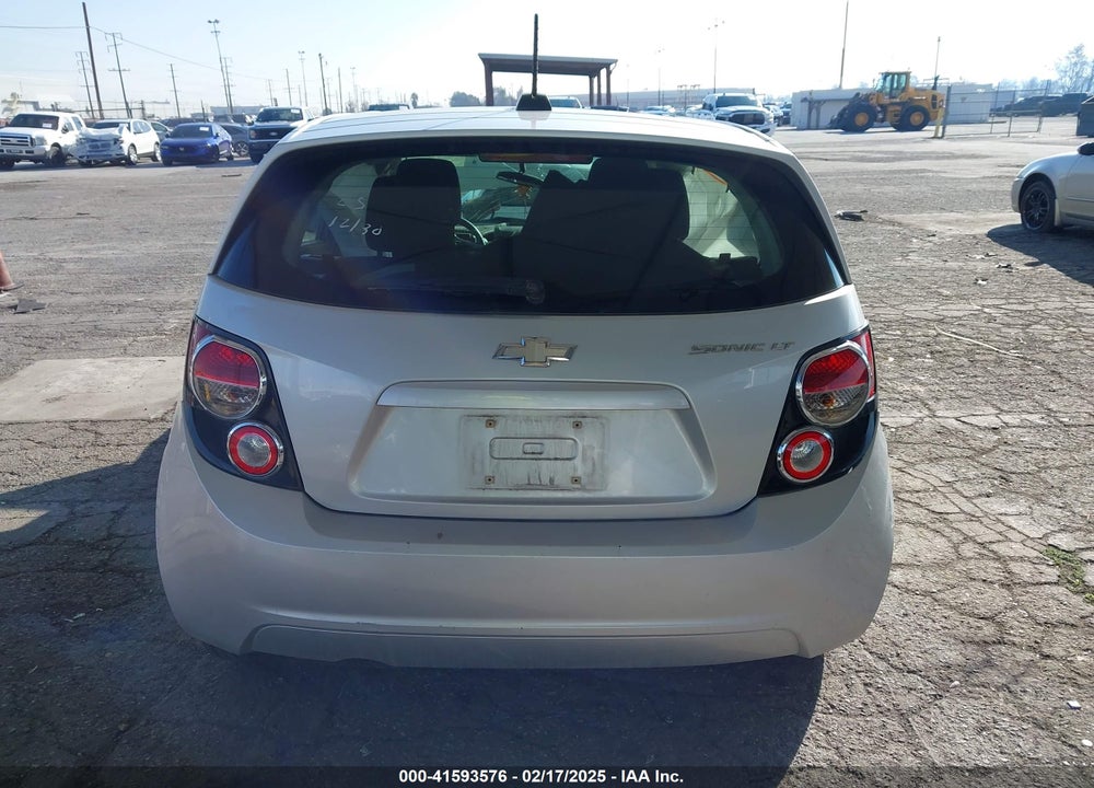 2015 CHEVROLET SONIC VIN: 1G1JC6SG1F4204597