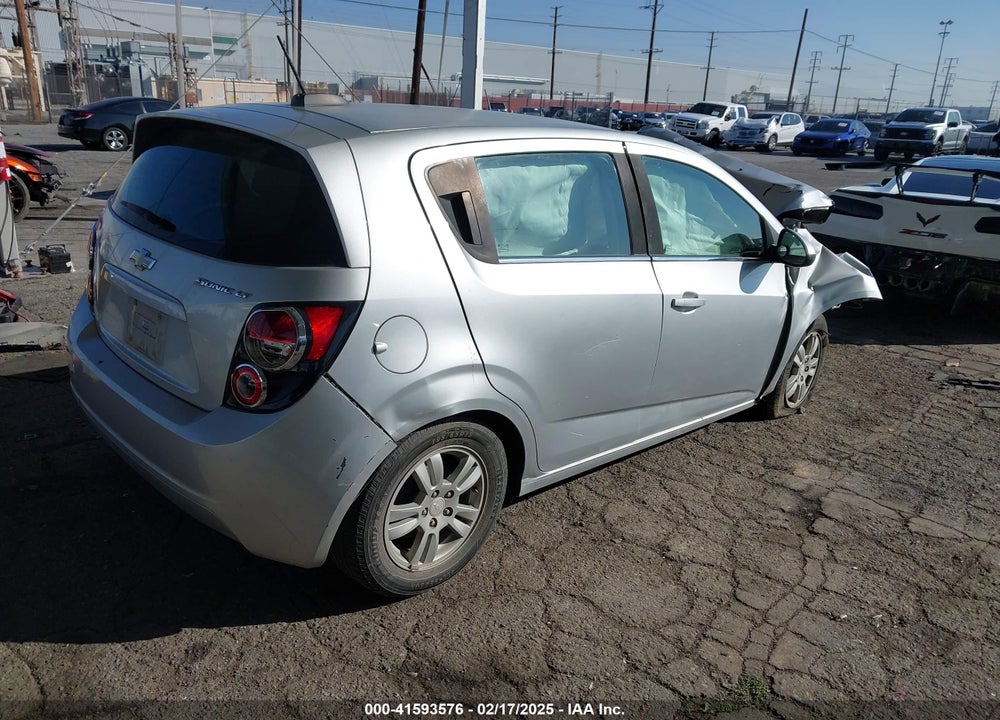 2015 CHEVROLET SONIC VIN: 1G1JC6SG1F4204597