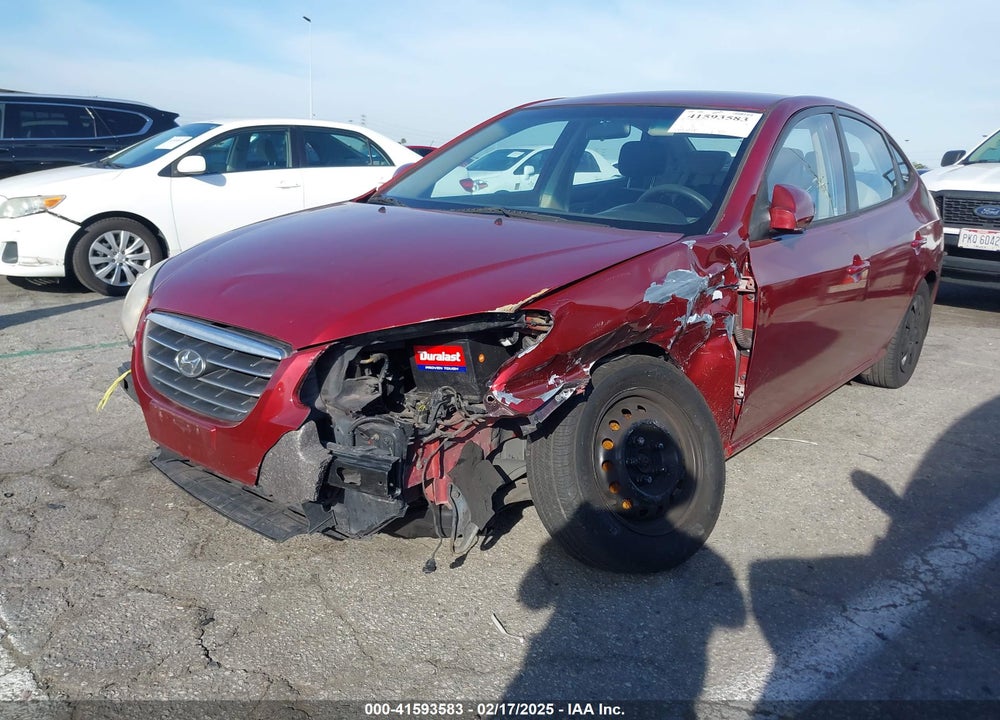 2008 HYUNDAI ELANTRA VIN: KMHDU46D08U305831